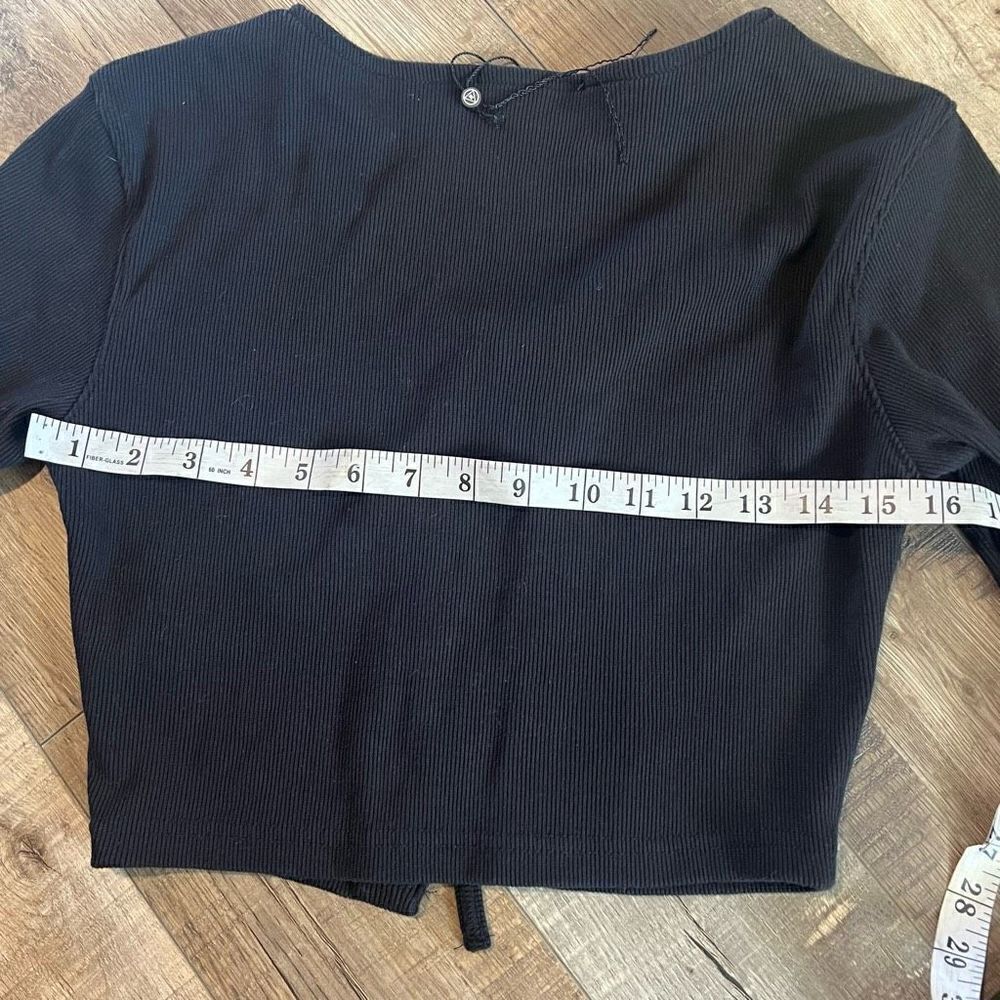Missguided black top size 6 - Picture 5 of 7